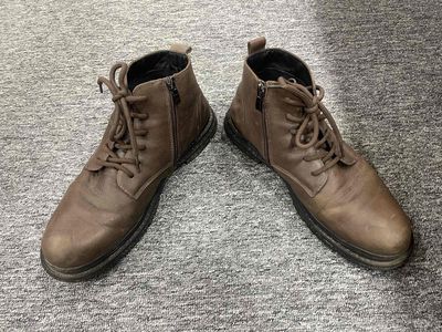 Giày bốt nam da thật size 41. Mua bán Giày dép tại Quận Hai Bà Trưng Hà Nội được đăng bởi A Song