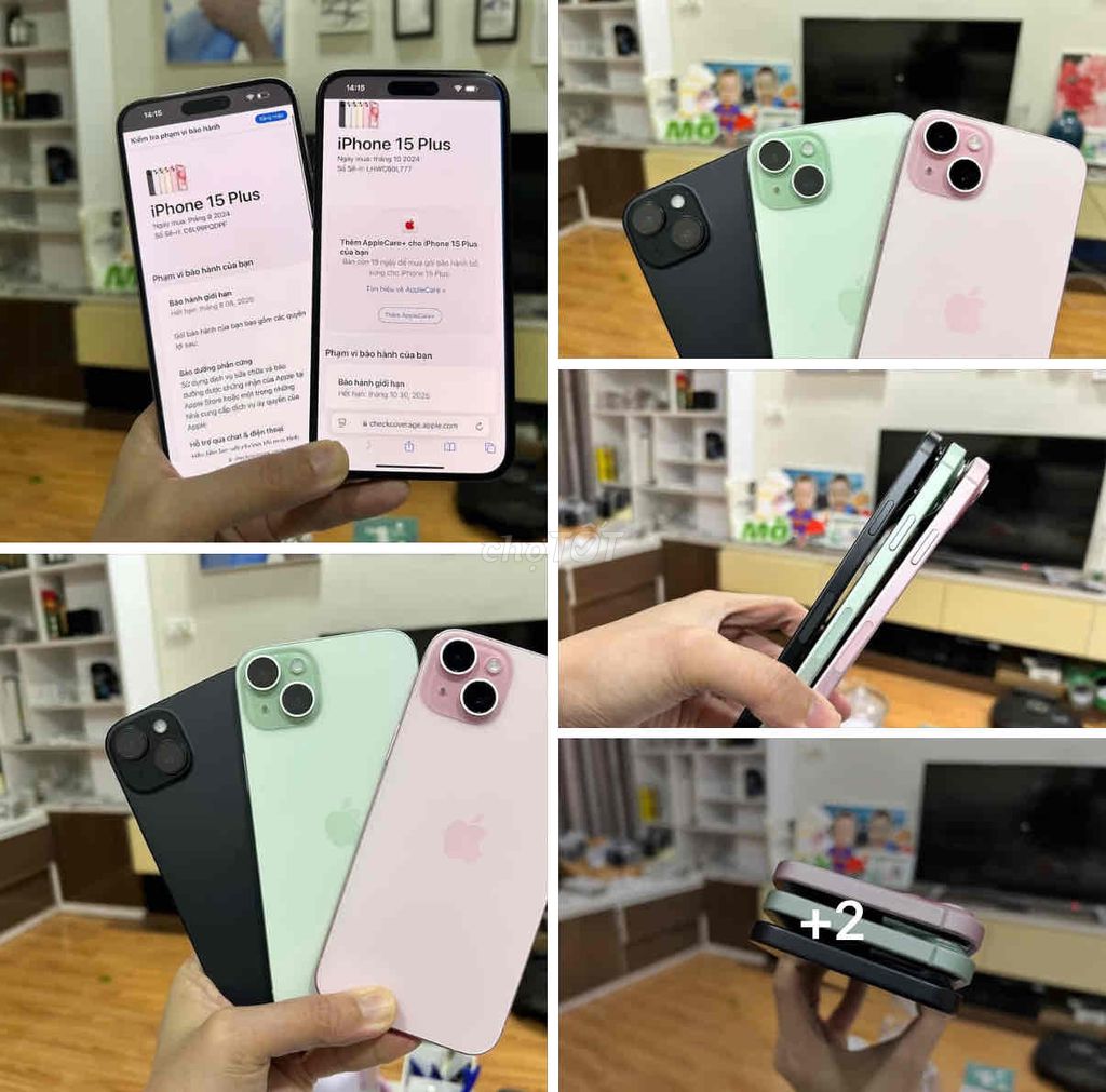 iPhone 15 Plus 256GB FULLBOX APPLE 08/2025 NEW. Mua bán Điện thoại tại Quận Thanh Xuân Hà Nội được đăng bởi Nguyễn Huy Dũng hình 1