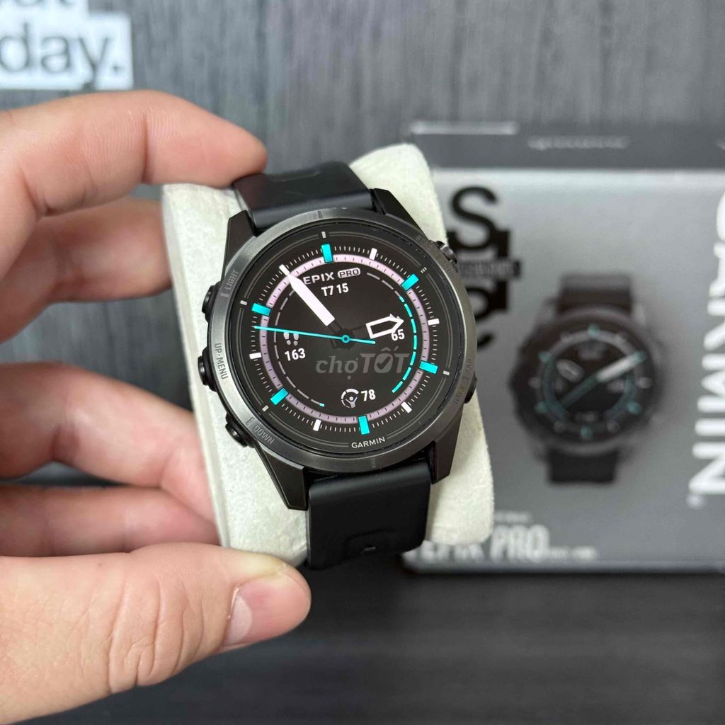 GARMIN EPIX PRO GEN 2 42mm ĐEN FULLBOX Máy Đẹp