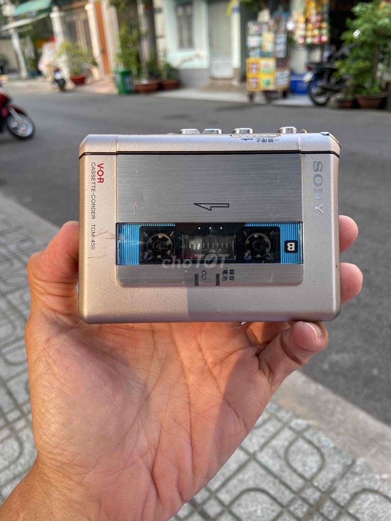 Thanh lý Cassette Sony TCM-450 vỏ Full nhôm.