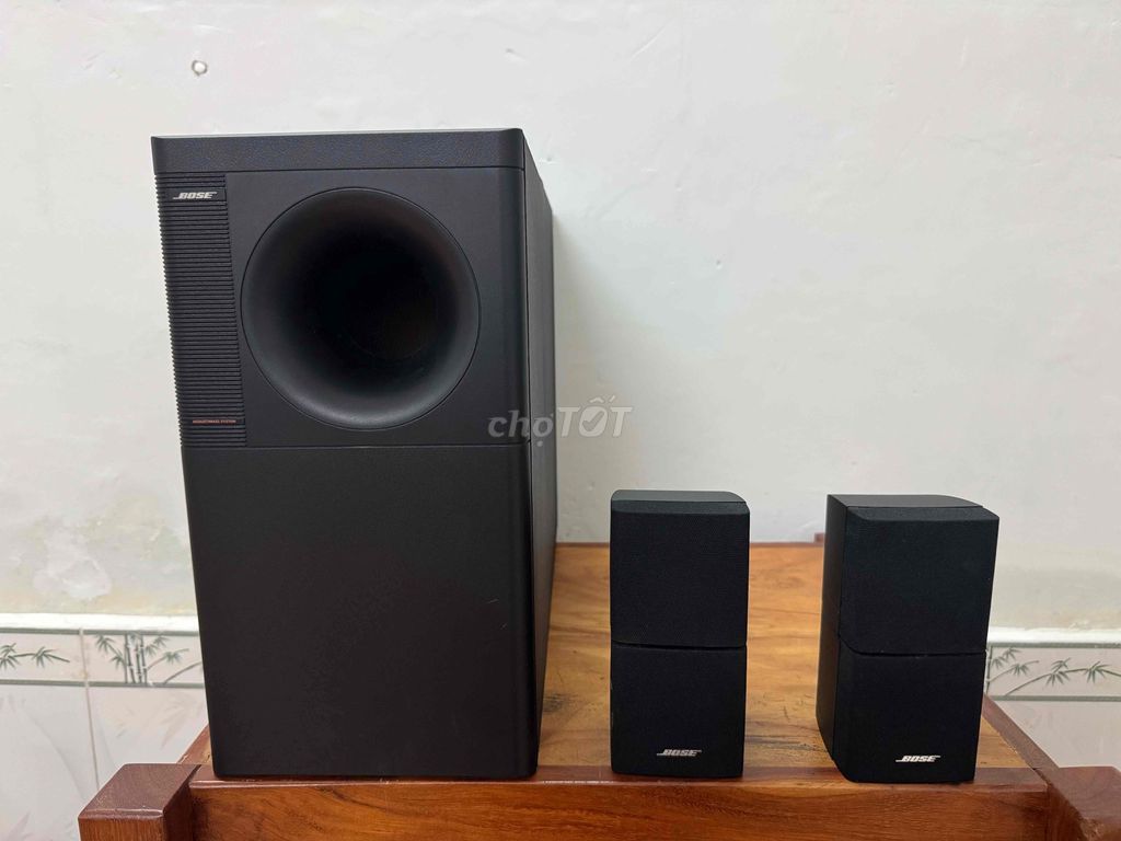 Hệ thống loa Bose Acoustimass 5 seri 3 Đen. Mua bán Tivi, Âm thanh tại Quận 12 Tp Hồ Chí Minh được đăng bởi Audio vintage and hires hình 1