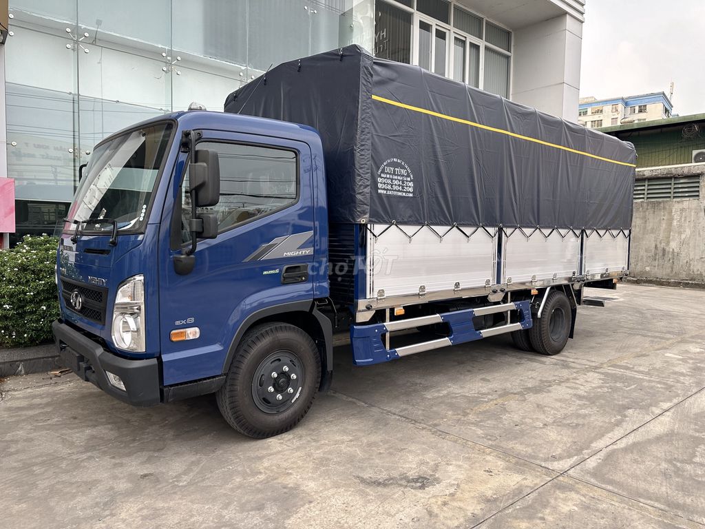 Hyundai Ex8 L Mui Bạt Inox - Bửng Nhôm - XE CÓ SẴN