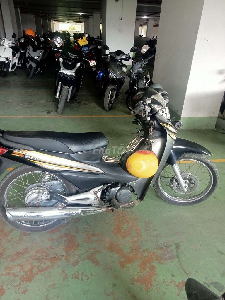 Honda Wave 2008 чёрный, полуавтомат