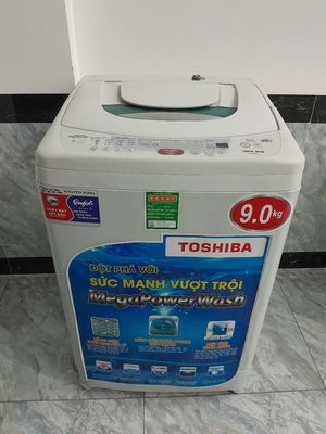 Thanh lý máy giặt Tôshiba 9,0kg đời mới xài rất êm