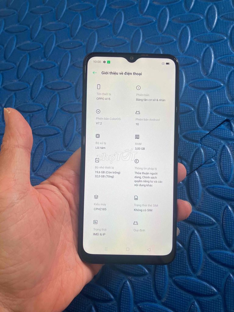 Bán Máy.Oppo.A15 zin cũ. Mua bán Điện thoại tại Quận Hà Đông Hà Nội được đăng bởi Mạnh Mobile hình 1