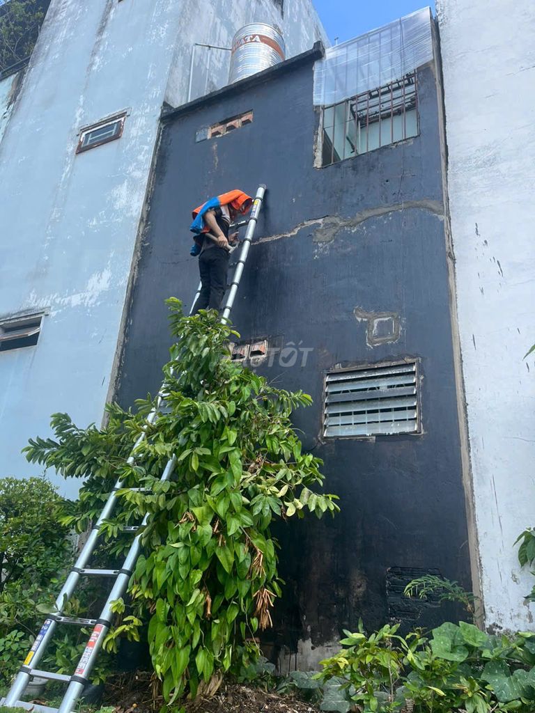 Xử Lý Ran Nứt Bề Mặt Và Sơn Chống Thấm Tường.. Dịch vụ tại Quận Gò Vấp Tp Hồ Chí Minh được đăng bởi NGUYỄN NGỌC HƯỞNG hình 4