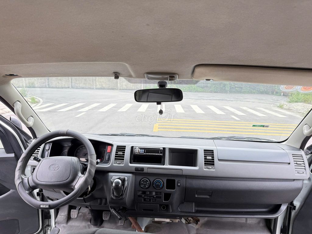 Toyota Hiace van 6 chỗ 2008  - 12000 km. Mua bán Ô tô tại Huyện Đông Anh Hà Nội được đăng bởi siêu thị ô tô Nhật Bắc hình 14