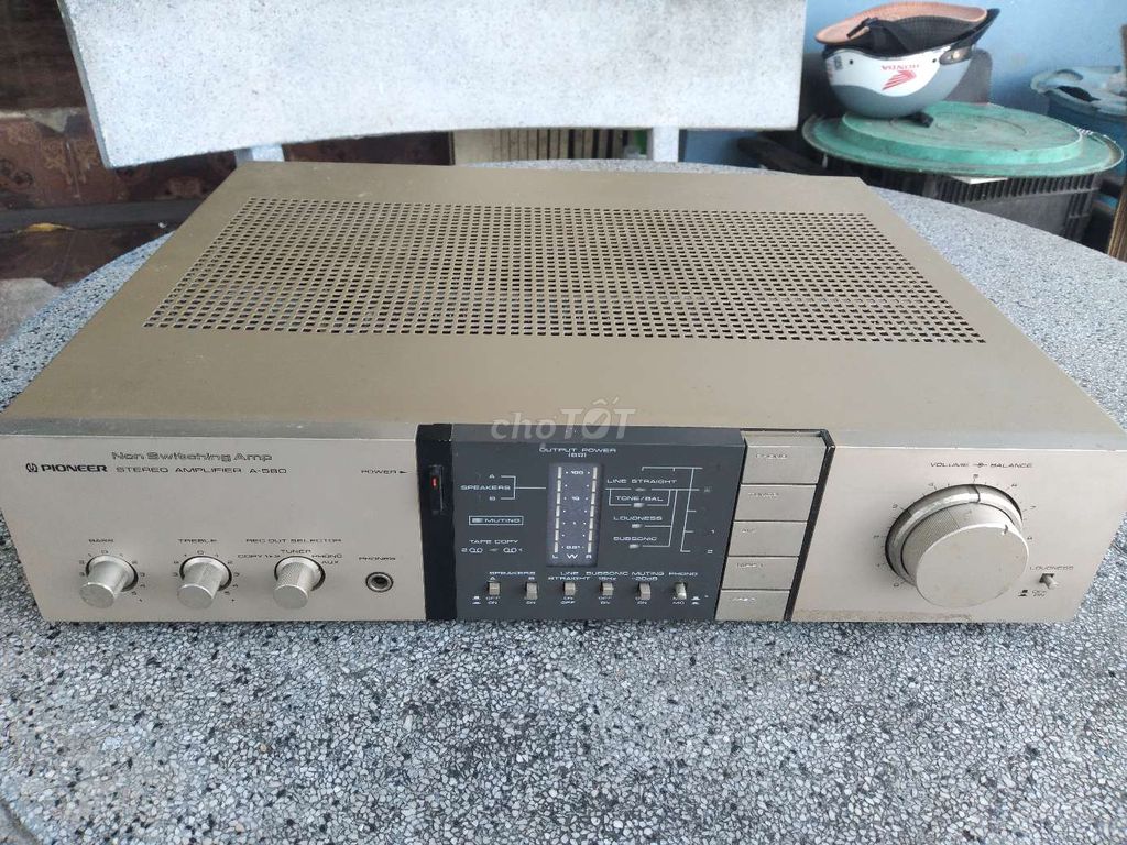 Amply Pioneer A-580 Đã sử dụng. Mua bán Tivi, Âm thanh tại Huyện Long Điền Bà Rịa - Vũng Tàu được đăng bởi Huuloi Tran hình 1