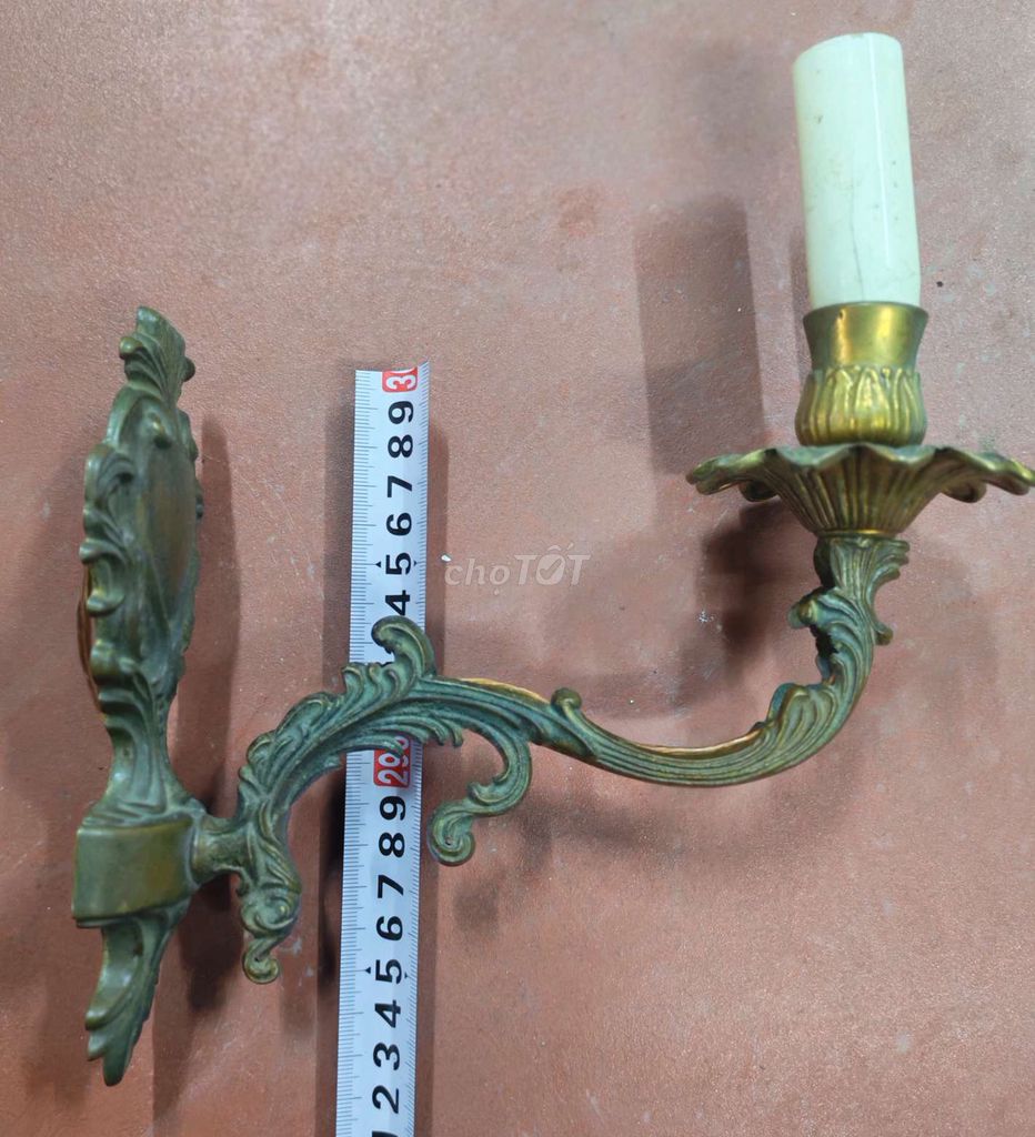 Đèn treo tường Đồng Vàng đồng. Mua bán Đèn tại Huyện Thanh Trì Hà Nội được đăng bởi MUỐI hình 1