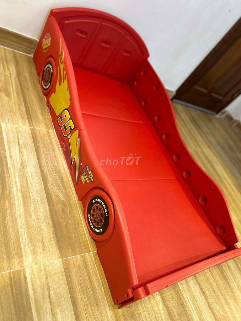 Giường trẻ em Nhựa Đỏ 1m3x70cm. Mua bán Mẹ và bé tại Quận Bình Thạnh Tp Hồ Chí Minh được đăng bởi Oanh hình 1