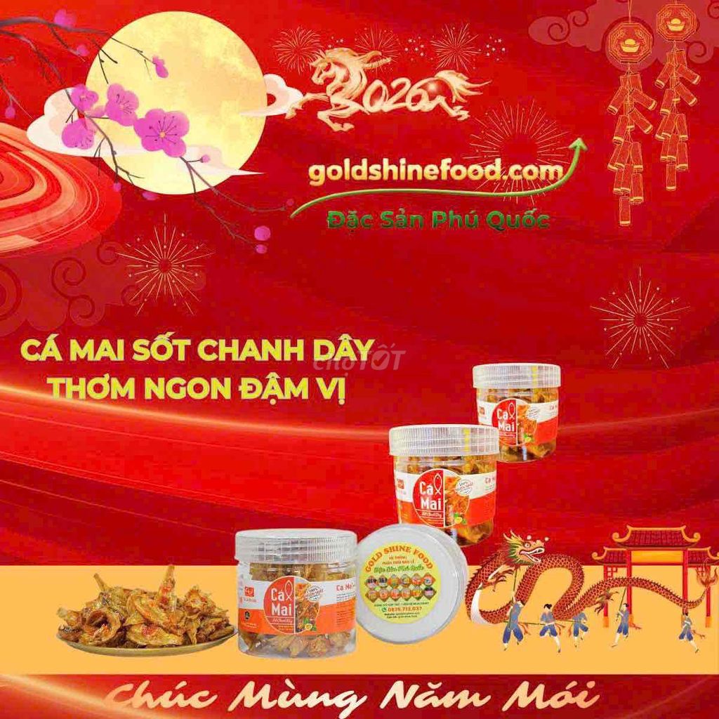 Cá mai sốt chanh dây Gold Shine Food. Mua bán Đồ ăn, thực phẩm và các loại khác tại Thành phố Thủ Dầu Một Bình Dương được đăng bởi Hằng Ny hình 1