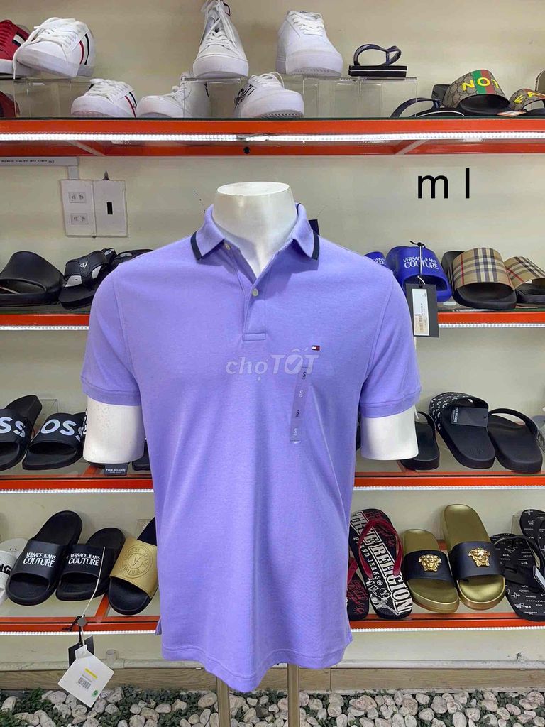 Áo polo Tommy Hilfiger nam Cotton tím size M L. Mua bán Quần áo tại Thành phố Bắc Ninh Bắc Ninh được đăng bởi Lâm thiên đường hàng hiệu hình 1