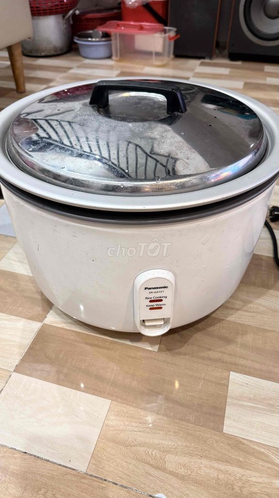 Nồi cơm điện Panasonic 7L Trắng Công nghiệp. Mua bán Bếp, lò, đồ điện nhà bếp tại Quận Thanh Khê Đà Nẵng được đăng bởi Sữa Tem hình 1