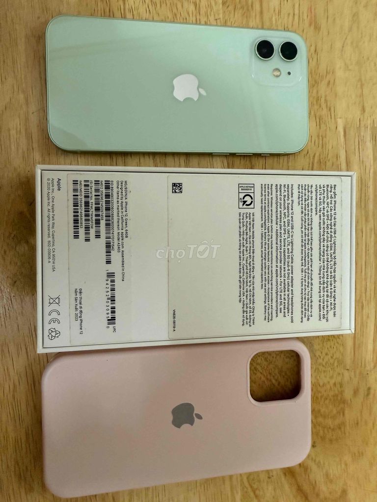 Apple iPhone 12 64GB Xanh lá, tgdd, còn hộp. Mua bán Điện thoại tại Quận Tân Phú Tp Hồ Chí Minh được đăng bởi Lam Phuong Hoang hình 1