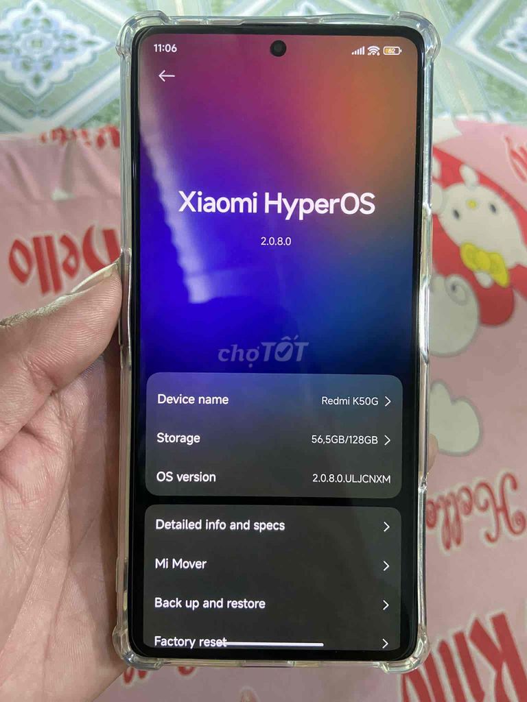 Xiaomi Redmi K50 Gaming 128GB Xanh. Mua bán Điện thoại tại Huyện Bình Chánh Tp Hồ Chí Minh được đăng bởi Trung hình 1