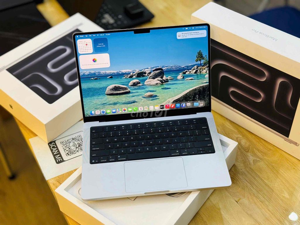 Macbook Pro M5 14 inch 16GB/512GB Bạc Bh 30/4/2027. Mua bán Laptop tại Quận Ninh Kiều Cần Thơ được đăng bởi mua bán laptop Thành Võ Cần Thơ hình 1