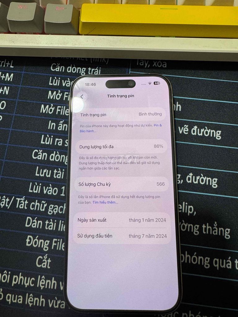 iPhone 15 Pro 128GB VN/A. Mua bán Điện thoại tại Thành phố Hạ Long Quảng Ninh được đăng bởi man unt hình 1