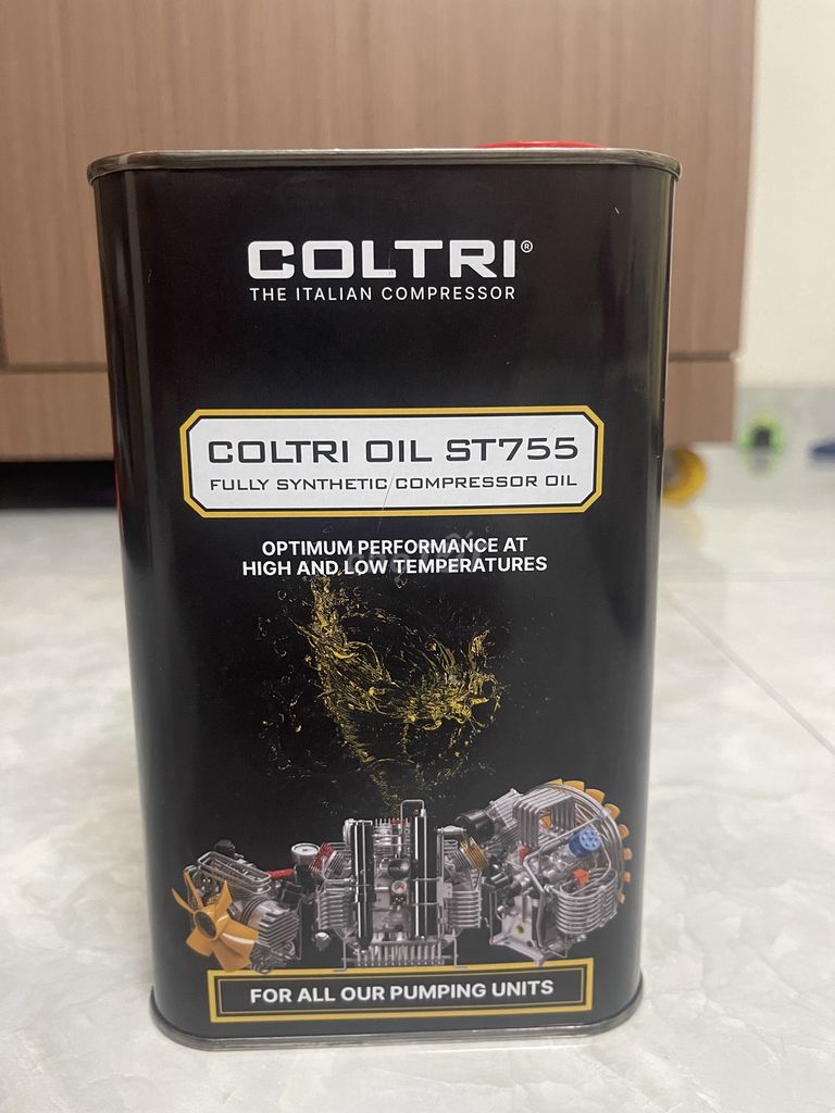 Dầu nhớt máy nén khí thở coltri, xuất xứ của ý. Mua bán Phụ tùng xe tại Huyện Diên Khánh Khánh Hòa được đăng bởi Bi rain hình 9