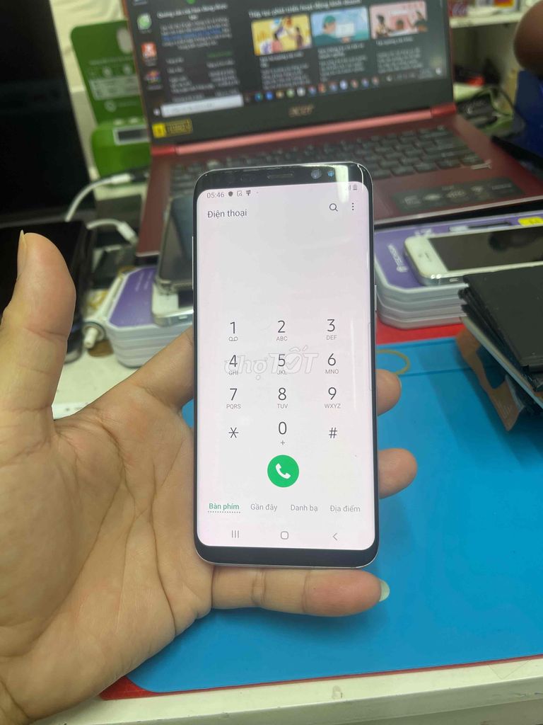 Samsung Galaxy S8 Đen. Mua bán Điện thoại tại Quận Phú Nhuận Tp Hồ Chí Minh được đăng bởi hoang anh 255 hình 1