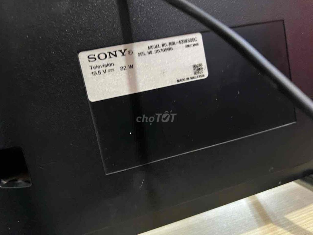 43w800c Sony 43in smart YouTube tivi