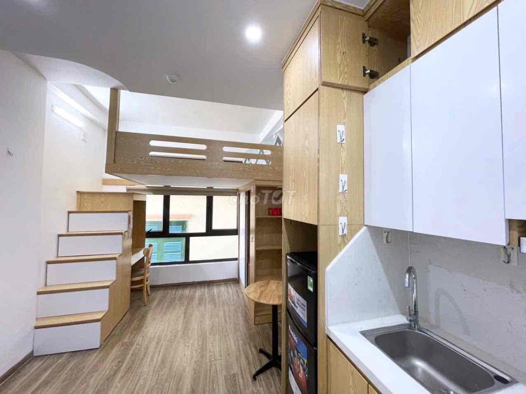 Cho thuê ccmn Thái Thịnh full đồ - máy giặt riêng