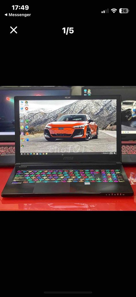 MSI Laptop Đen Còn mới. Mua bán Laptop tại Thành phố Long Xuyên An Giang được đăng bởi Khánh Hamdsome hình 1