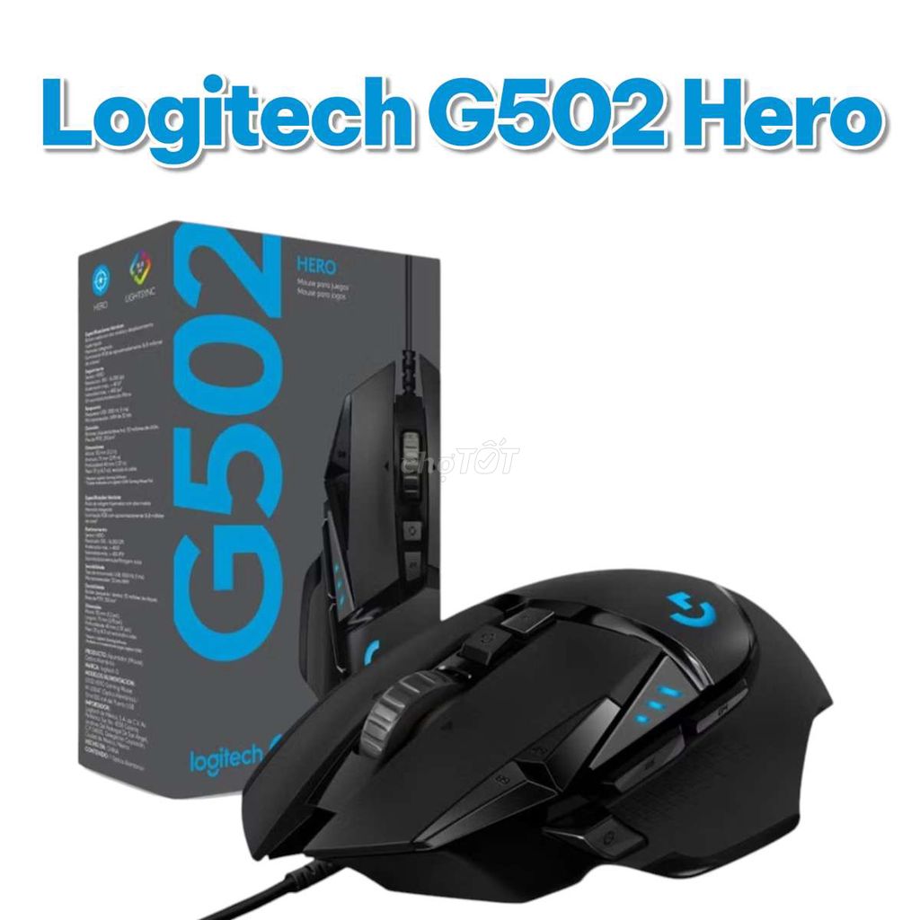Chuột Logitech G502 Hero Newseal. Mua bán Phụ kiện (Màn hình, Chuột...) tại Thành phố Thủ Đức Tp Hồ Chí Minh được đăng bởi Thanh Lý Thái hình 1