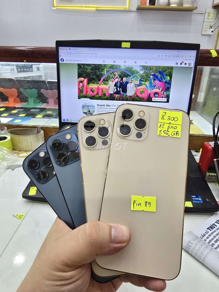 Apple iPhone 12 Pro 256GB. Mua bán Điện thoại tại Thành phố Long Xuyên An Giang được đăng bởi Facebook Cầm Đồ Thúy Vân hình 1