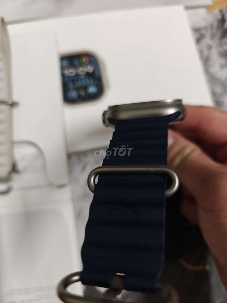 Apple watch ultra 2 fullbox zin 98% kèm 2 dây real