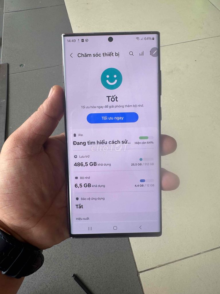 Samsung S22 Ultra 12/512. Mua bán Điện thoại tại Thành phố Thủ Dầu Một Bình Dương được đăng bởi iphone giá rẻ hình 1