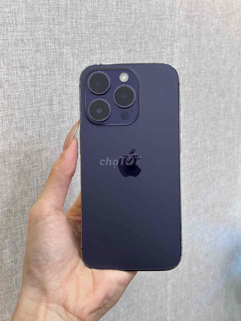 14 Pro 128GB Tím Vn Pin thay 100 ngoại hình 97-98%. Mua bán Điện thoại tại Quận Ninh Kiều Cần Thơ được đăng bởi Quý Mobile Cần thơ hình 1