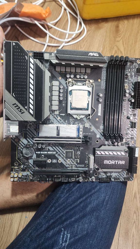 Bo mạch chủ MSI MAG B460M MORTAR. Mua bán Linh kiện (RAM, Card...) tại Quận 12 Tp Hồ Chí Minh được đăng bởi lai hữu hình 1