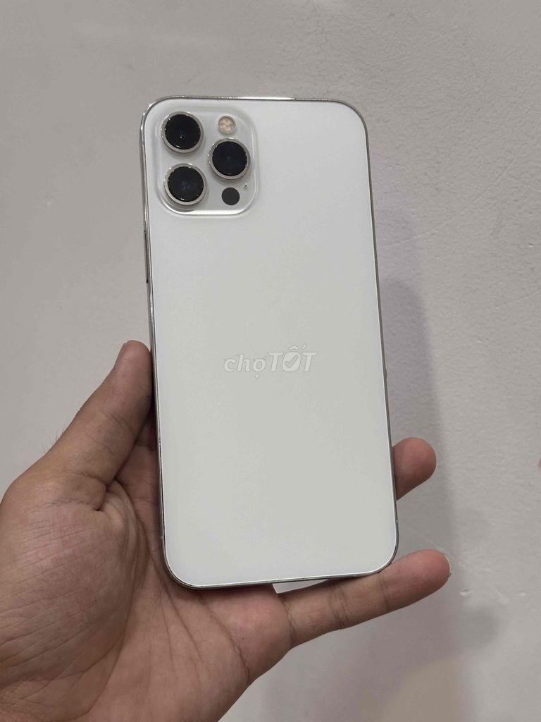 12 Pro Max 256GB Trắng đã thay màn. Mua bán Điện thoại tại Quận 12 Tp Hồ Chí Minh được đăng bởi Sang Mobile hình 1