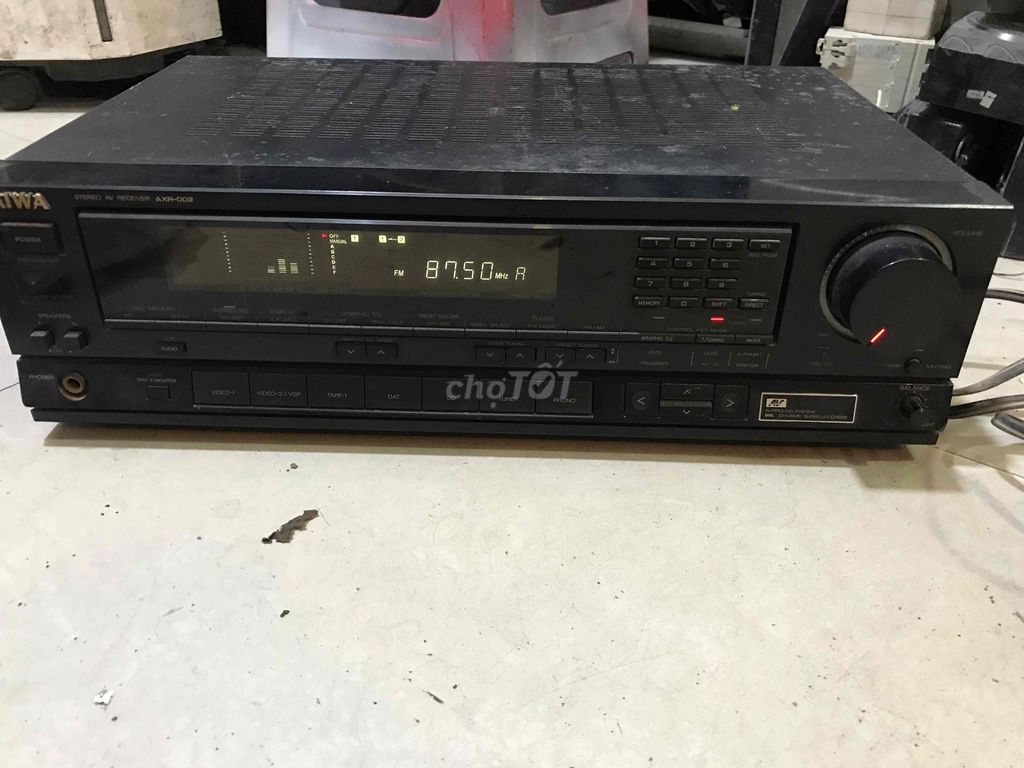 Âm ly AIWA AXR-002 điện 100v (120w). Mua bán Tivi, Âm thanh tại Quận 7 Tp Hồ Chí Minh được đăng bởi Phạm Hưng 1982 Q7 Đồ cũ Bao Sài  hình 1
