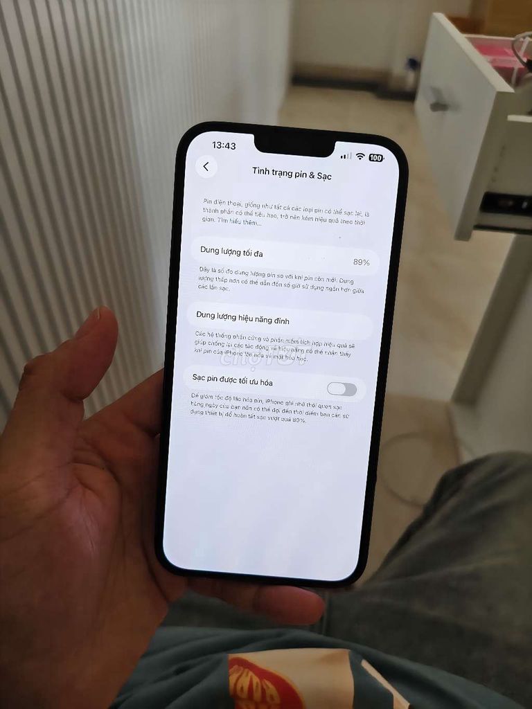 Apple iPhone 13 Pro Max 128GB Xám. Mua bán Điện thoại tại Thành phố Long Khánh Đồng Nai được đăng bởi Đình Nam hình 1