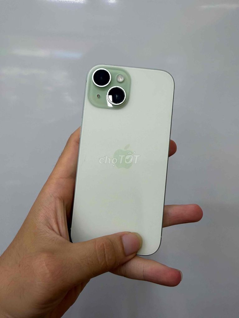 iPhone 15 128GB Xanh lá Đã sử dụng. Mua bán Điện thoại tại Huyện Việt Yên Bắc Giang được đăng bởi Nguyễn Văn Đạt hình 1