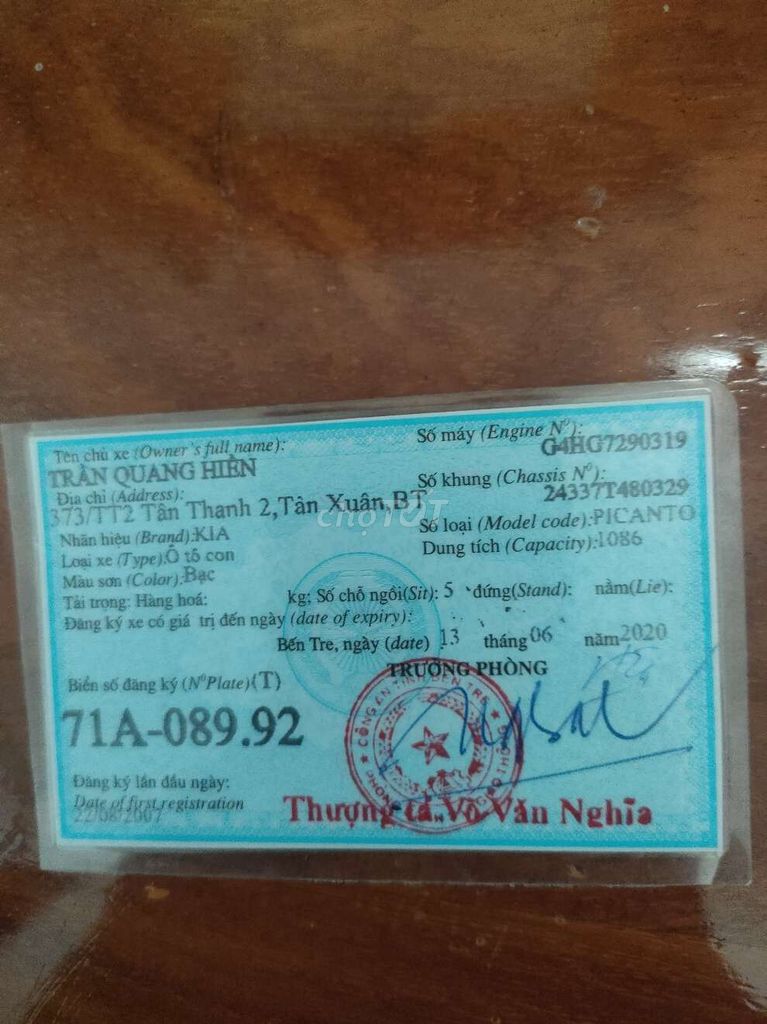 KIA 2007 tự động. Mua bán Ô tô tại Huyện Cần Giuộc Long An được đăng bởi Ánh Liên  hình 16