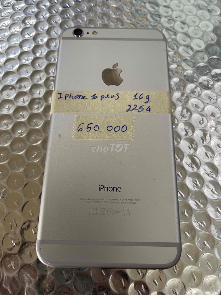 Iphone 6 Plus 16gb nguyên zin đẹp keng. Mua bán Điện thoại tại Quận Ninh Kiều Cần Thơ được đăng bởi Cầm Đồ Anh Quý hình 1