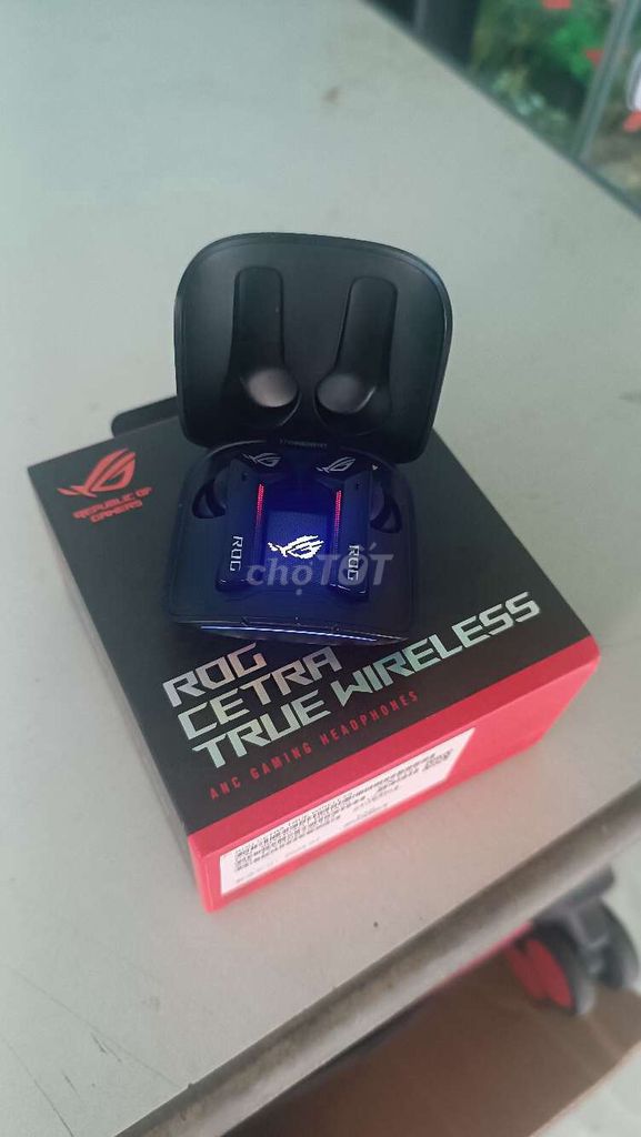 Tai nghe ROG Cetra True Wireless Đen. Mua bán Tivi, Âm thanh tại Thị xã An Nhơn Bình Định được đăng bởi Tck hình 1