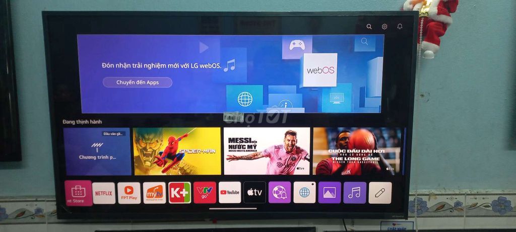 Smart TV LG 43inch 4K giọng nói, mẫu 2020