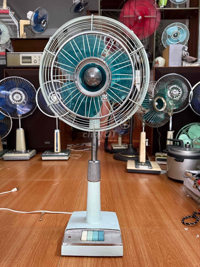 Quạt điện National 25cm Xanh ngọc. Mua bán Quạt tại Thành phố Hải Dương Hải Dương được đăng bởi hồ văn út  hình 1