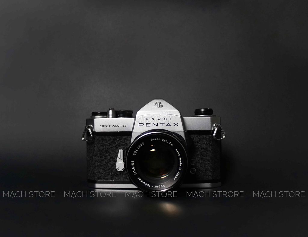MÁY ẢNH FILM PENTAX SPOTMATIC + LENS 55MM F/1.8. Mua bán Máy ảnh, Máy quay tại Quận Gò Vấp Tp Hồ Chí Minh được đăng bởi Mạch Store hình 1