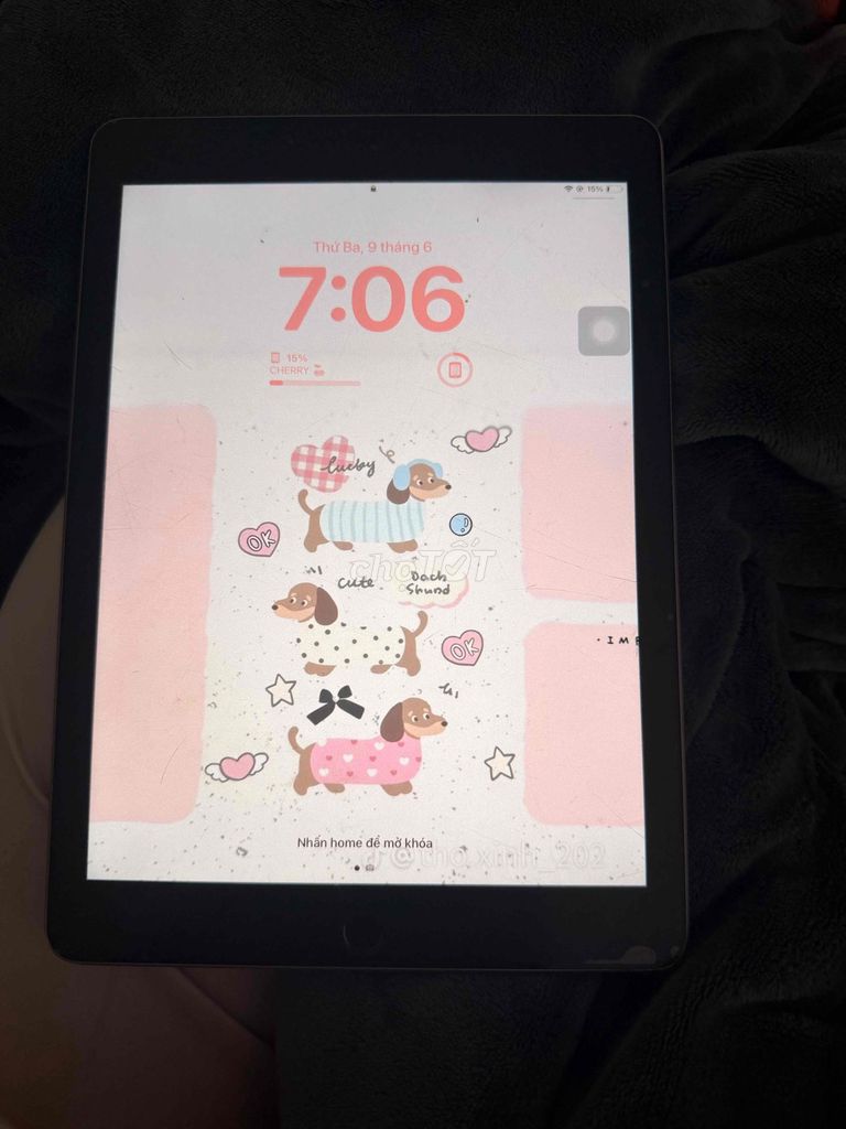 Apple iPad (thế hệ 6) 32GB Đen. Mua bán Máy tính bảng tại Huyện Nhà Bè Tp Hồ Chí Minh được đăng bởi Đỗ Hoàng Kỳ Anh hình 1