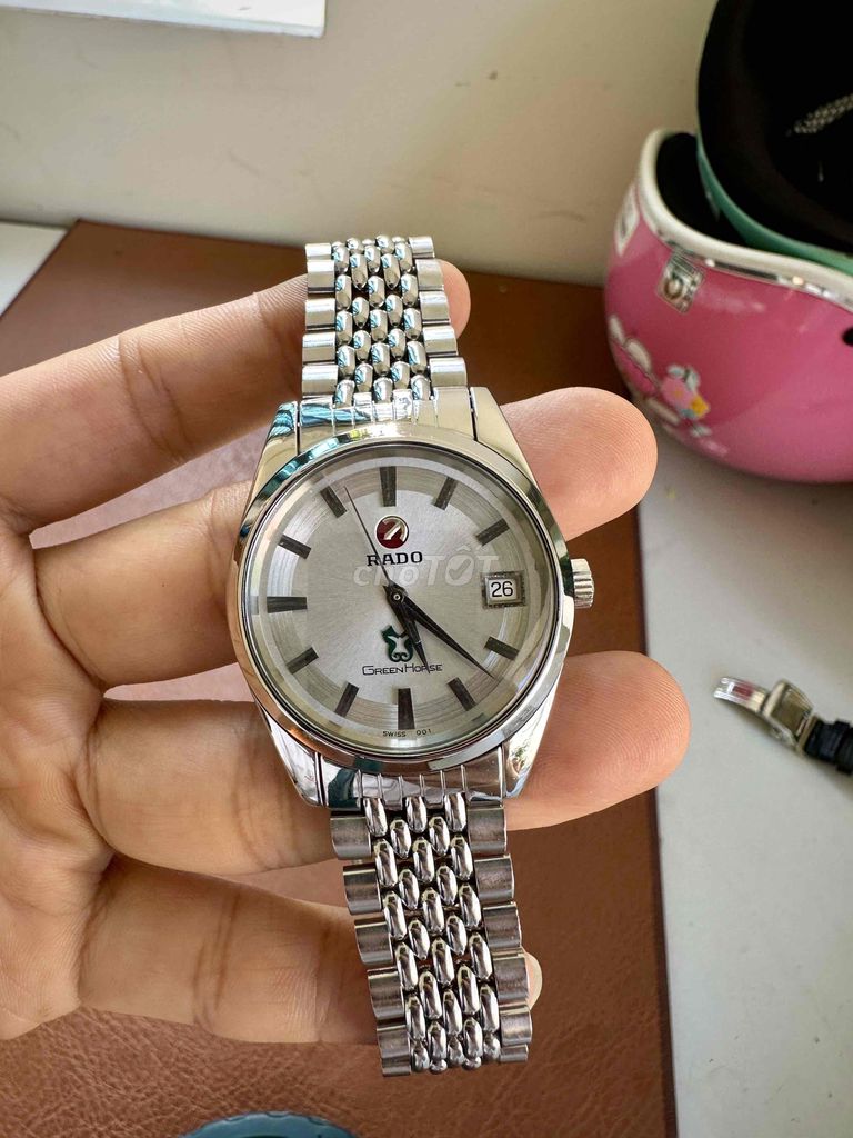 Đồng hồ Rado Golden Horse Bạc 35mm. Mua bán Đồng hồ tại Huyện Thuỷ Nguyên Hải Phòng được đăng bởi Phạm Công Đồng Hồ Cổ  hình 1