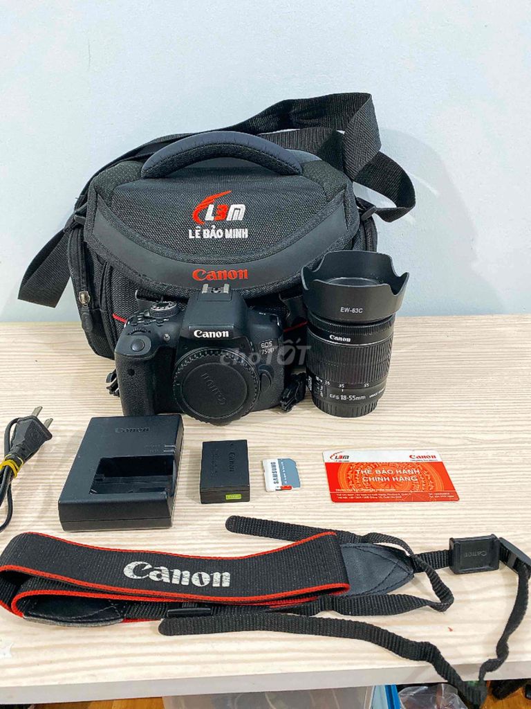 Máy ảnh Canon 750D DSLR 18-55stm đẹp chính hãng. Mua bán Máy ảnh, Máy quay tại Quận Gò Vấp Tp Hồ Chí Minh được đăng bởi Huy Huy hình 1
