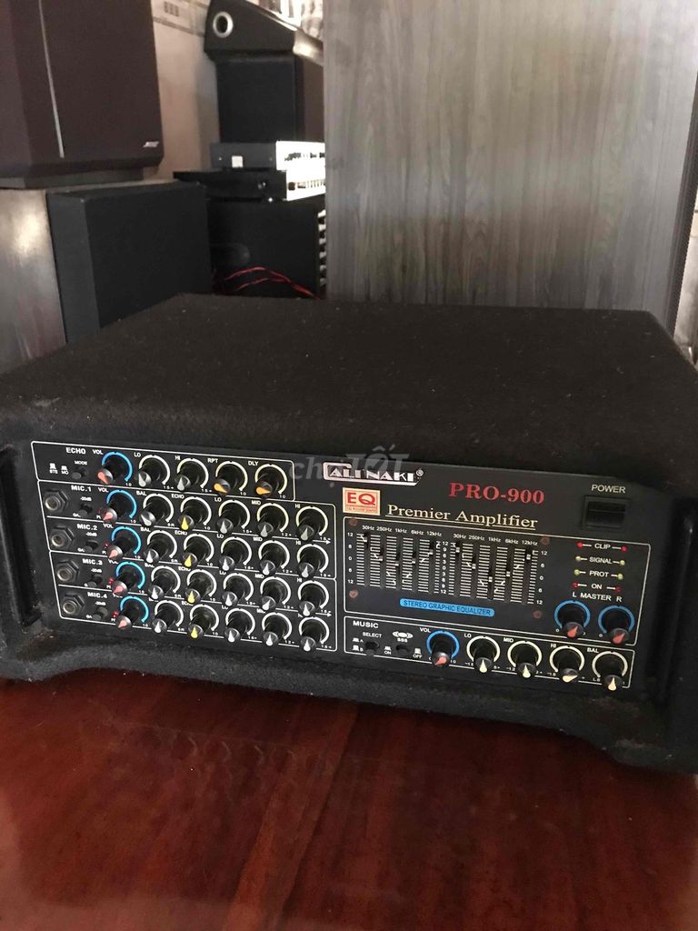Amply CALINAKI PRO 900 Đen. Mua bán Tivi, Âm thanh tại Huyện Đất Đỏ Bà Rịa - Vũng Tàu được đăng bởi Thiện Lành hình 1
