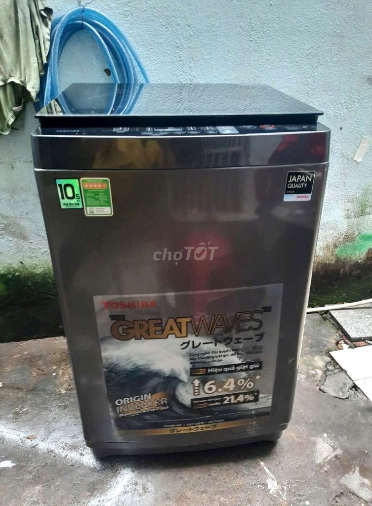 Bán máy giặt Toshiba Inverter 10,5kg mới 90%