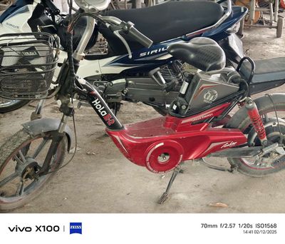 Xe đạp điện Hola E-2 màu Đỏ. Mua bán Xe điện tại Thành phố Biên Hòa Đồng Nai được đăng bởi EZ game