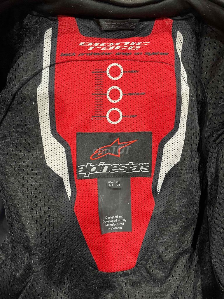 Bộ áo giáp Alpinestars + giày Augi