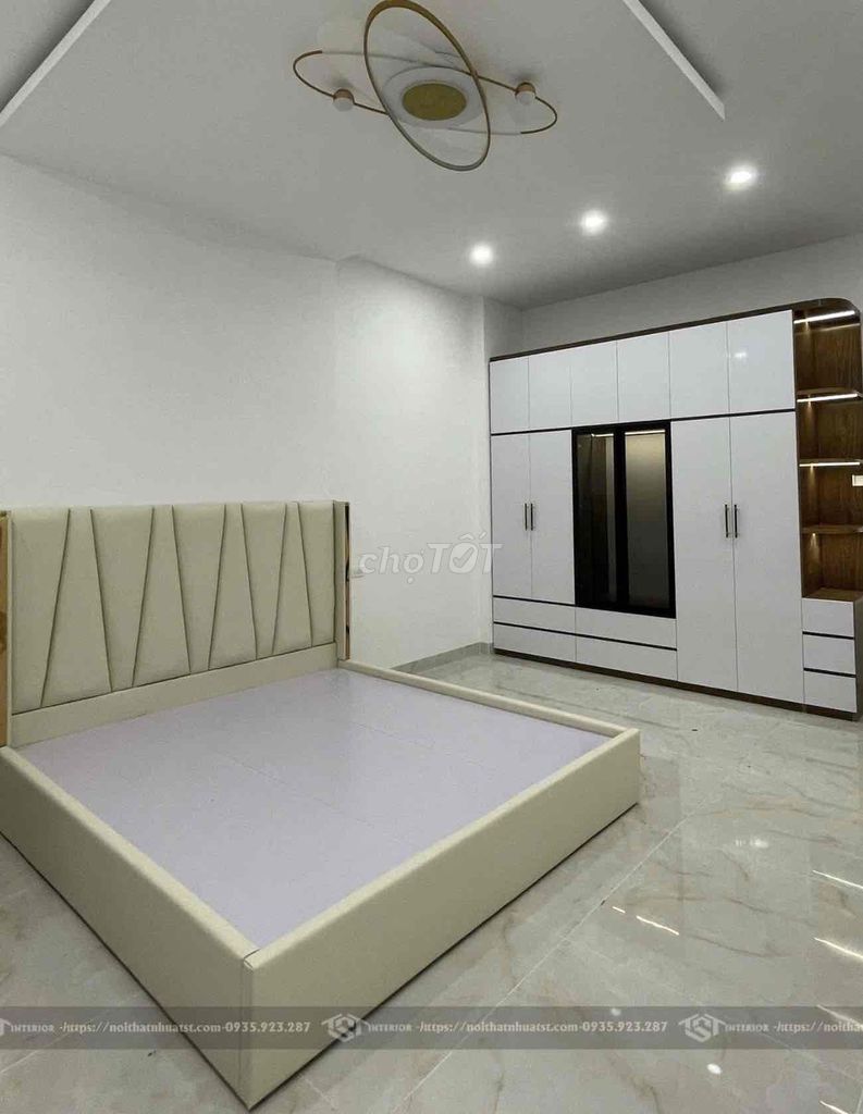 Giường ngủ vải nỉ đa dạng mẫu mã sang xịn. Mua bán Giường, chăn ga gối nệm tại Quận Thanh Khê Đà Nẵng được đăng bởi Nội thất bếp trọn gói TST  hình 1